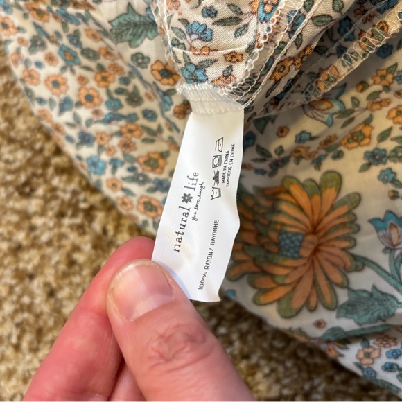 NWT || Natural Life || Evangeline Floral Tiered Maxi Dress Size XL - Picture 14 of 14